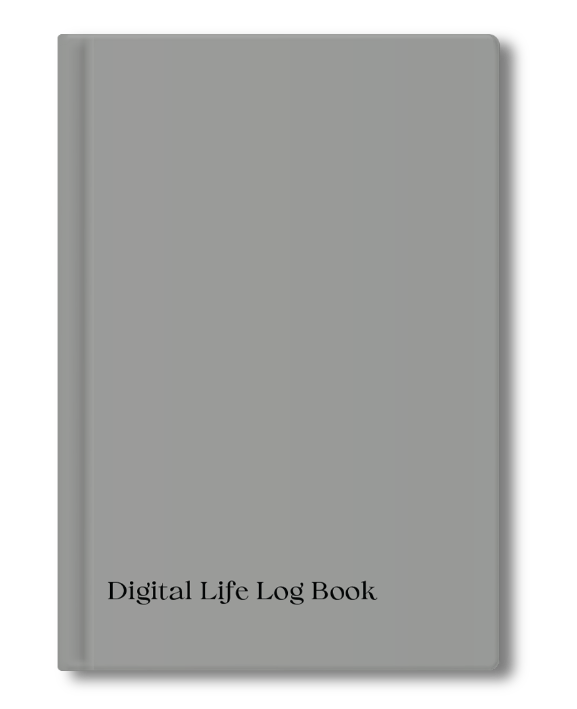 Digital Life Log Book by ChocoLit Press™